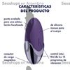 Purple Pleasure estimulador de clitoris con carga USB